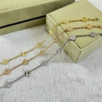 [¡®Dream¡¯]CLOVER 6 MOTIF DIAMOND LASER BRACELET