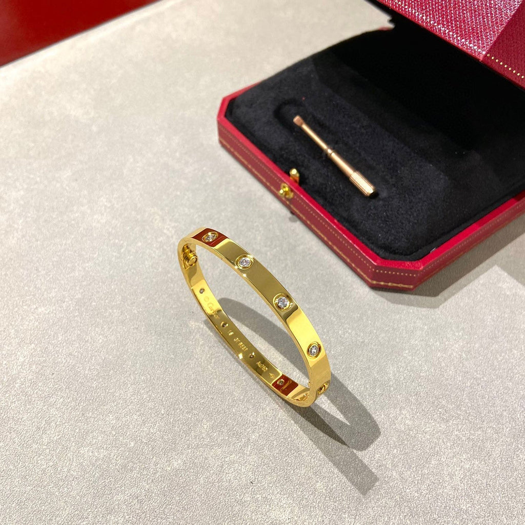 ¡®Dream¡¯LOVE BRACELET 6.1MM 10 DIAMONDS