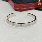 ¡®Dream¡¯LOVE BRACELET 6.1MM 1 DIAMOND OPEN CUFF