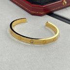 ¡®Dream¡¯LOVE BRACELET 6.1MM 1 DIAMOND OPEN CUFF