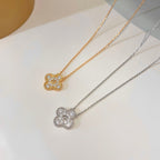 "Dream"CLOVER 15MM DIAMANT EINZELNE BLUMENKETTE