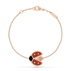 ¡®Dream¡¯LUCKY SPRING 1 MOTIF PINK GOLD BRACELET