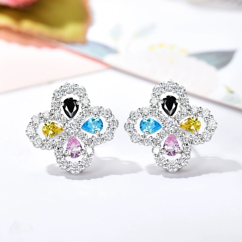 ¡®Dream¡¯LOOP EARRINGS FULL MOTIF DIAMOND 16MM