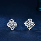 „Dream“-Ohrringe, vollflächiges Motiv mit Diamanten, 16 mm