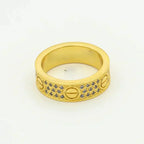 „Dream“ LIEBESRING 5.5MM DIAMANTEN PFLASTERUNG