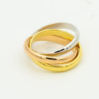 ¡®Dream¡¯TRINITY RING GOLD PINK GOLD SILVER