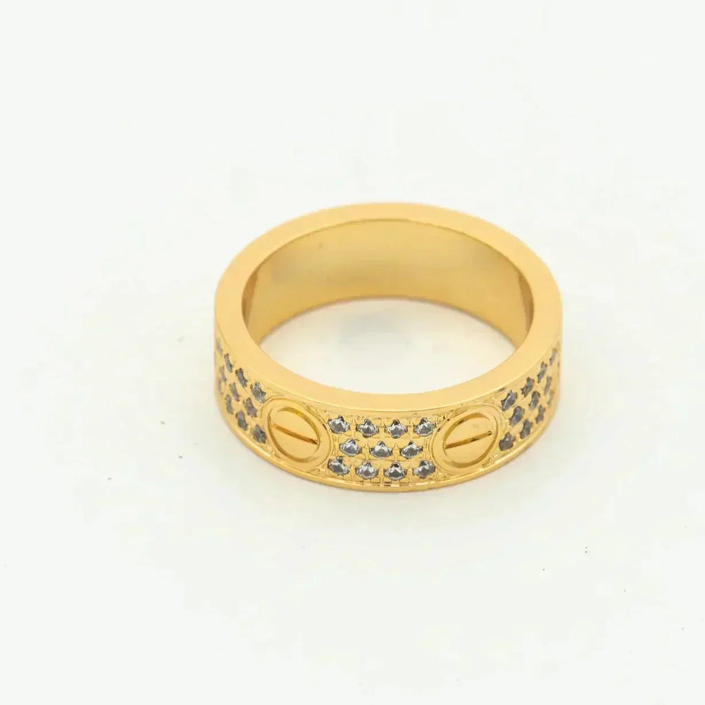 „Dream“ LIEBESRING 5.5MM DIAMANTEN PFLASTERUNG