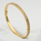 „Dream“-LOVE-Armband, 3,65 mm, mit Diamantbesatz