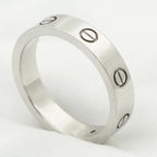¡®Dream¡¯LOVE RING 4MM 1 DIAMOND SILVER