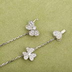 ¡®Dream¡¯FRIVOLE SILVER 9 FLOWERS NECKLACE