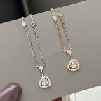 [Dream ]JOY HEART DIAMOND NECKLACE