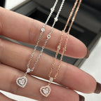 [Dream ]JOY HEART DIAMOND NECKLACE