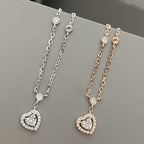 [Dream ]JOY HEART DIAMOND NECKLACE