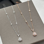 [Dream ]JOY HEART DIAMOND NECKLACE
