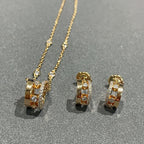 [Dream ]CHAIN MOVE ROMANE PEDAND NECKLACE
