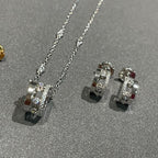 [Dream ]CHAIN MOVE ROMANE PEDAND NECKLACE