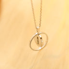 [Dream ]Dream MOVE MM SILVER DIAMOND NECKLACE