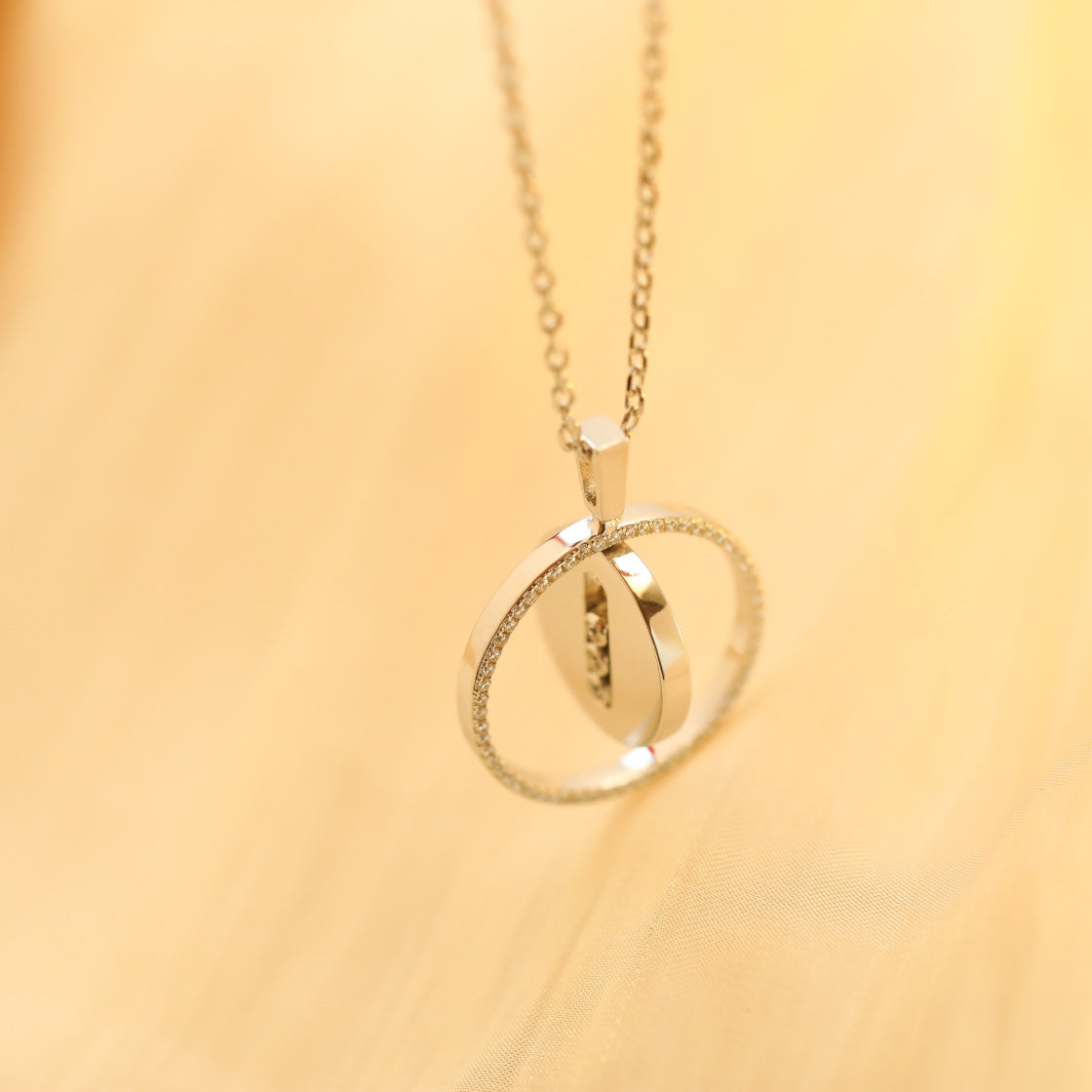 [Dream ]Dream MOVE MM SILVER DIAMOND NECKLACE
