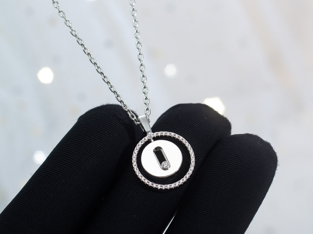 [Dream ]Dream MOVE PM NECKLACE SILVER DIAMOND