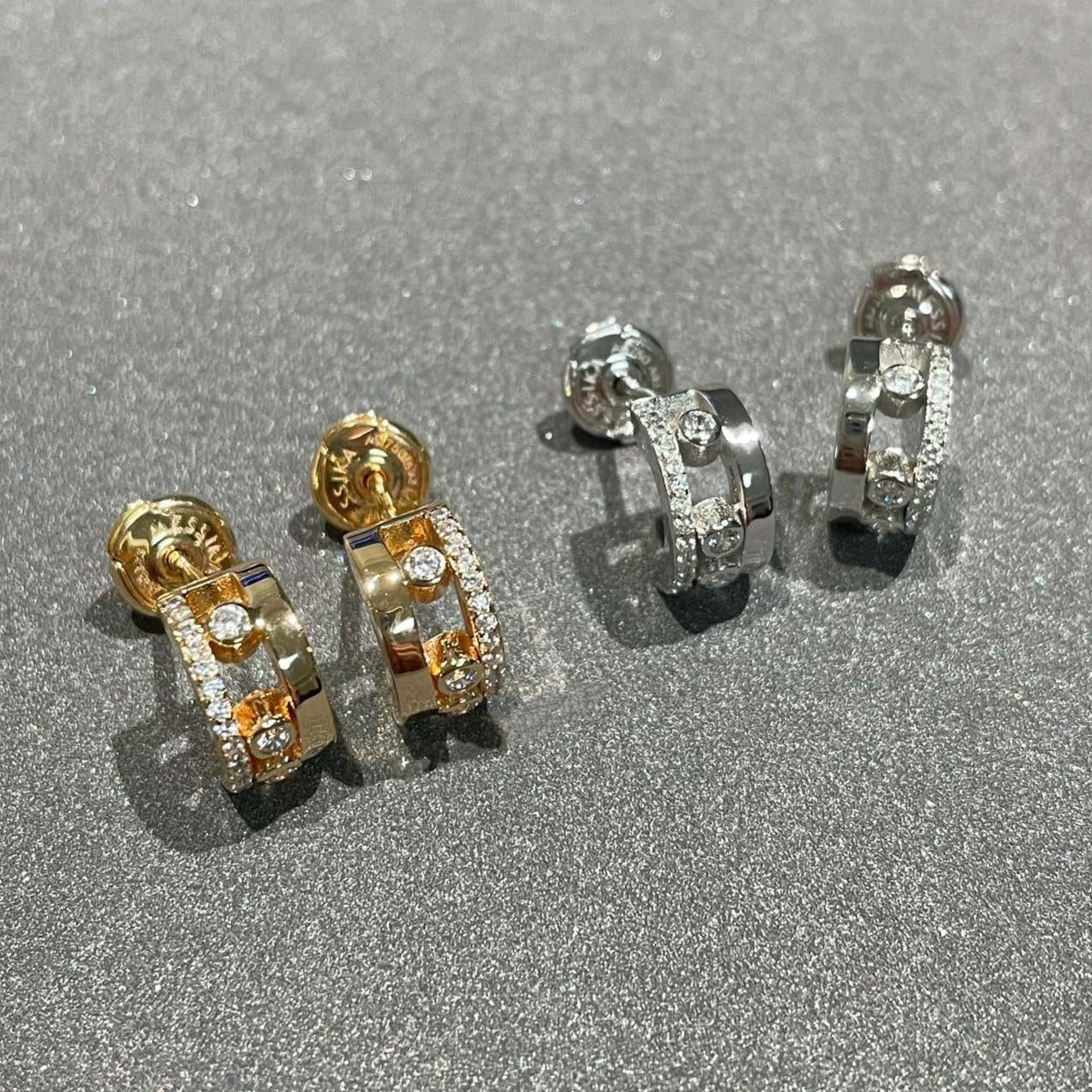 [Dream ]MOVE ROMANE EARRINGS DIAMOND