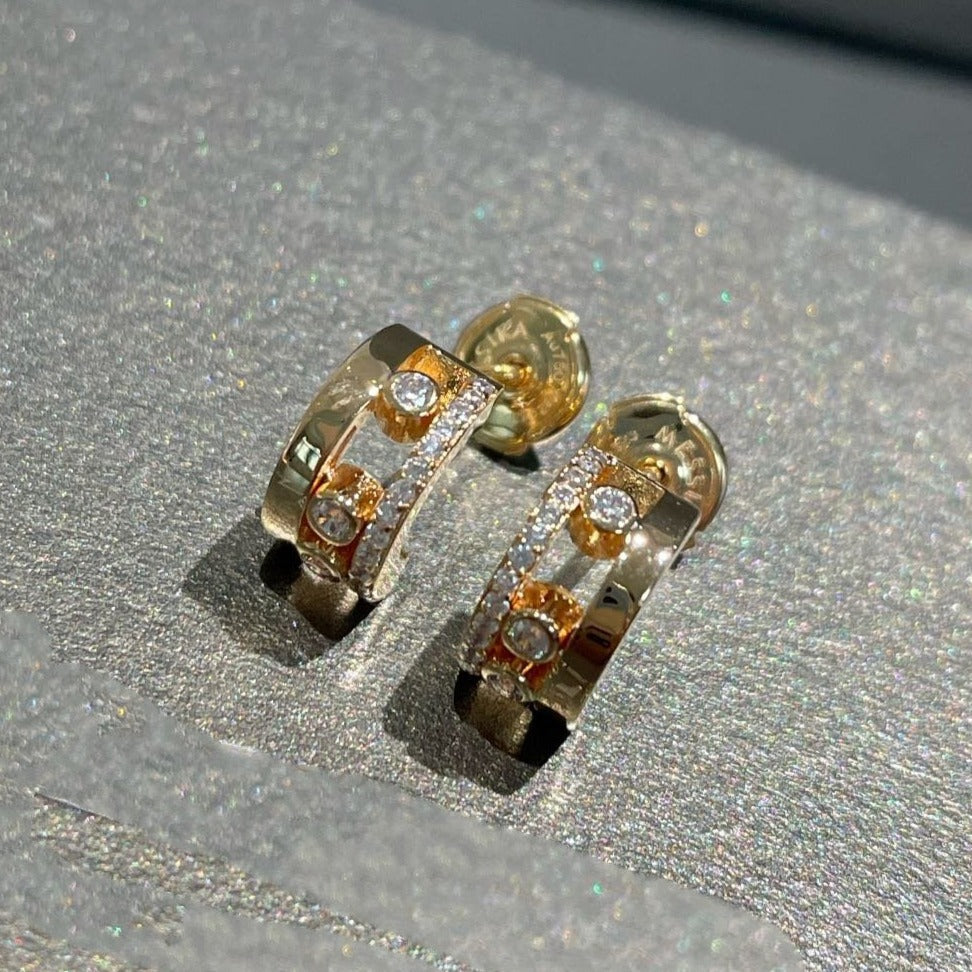 [Dream ]MOVE ROMANE EARRINGS DIAMOND