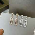 [Dream ]DORMEUSES MOVE UNO DIAMOND EARRINGS