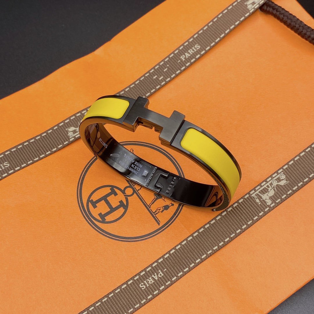 „Dream“CLIC HM SO SCHWARZ GELB ARMBAND