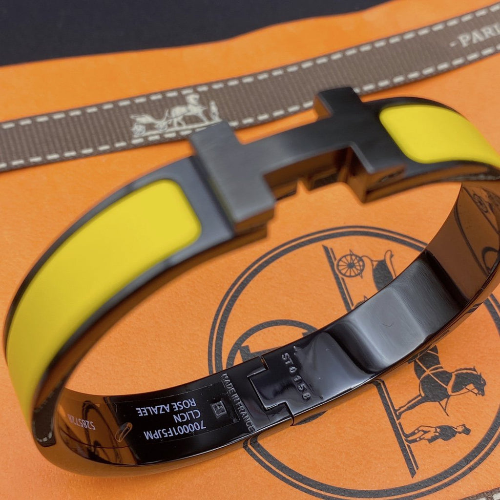 „Dream“CLIC HM SO SCHWARZ GELB ARMBAND