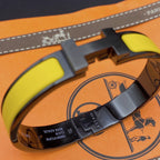 „Dream“CLIC HM SO SCHWARZ GELB ARMBAND