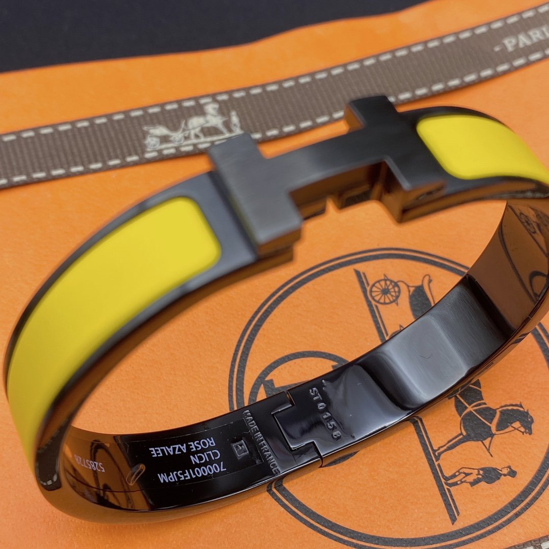 „Dream“CLIC HM SO SCHWARZ GELB ARMBAND