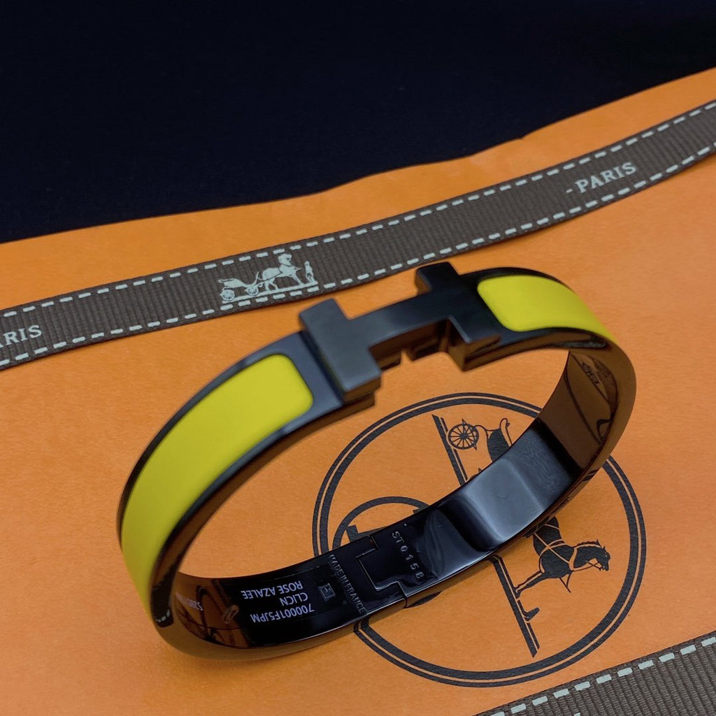 „Dream“CLIC HM SO SCHWARZ GELB ARMBAND
