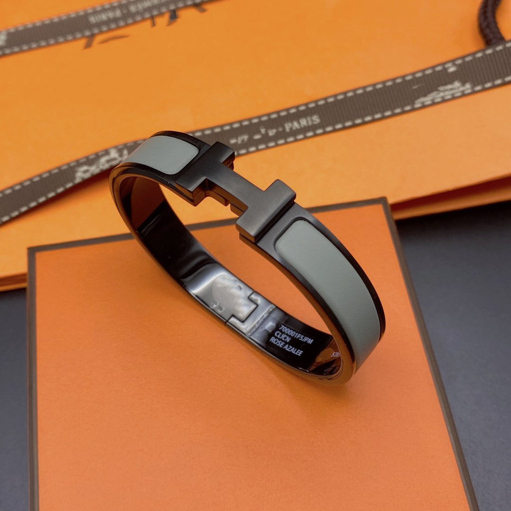 „Dream“-Armband von CLIC HM, Schwarz-Grau