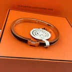 „Dream“ CLASSIC HM CLIC SCHWARZES 8MM EMAILLE ARMBAND