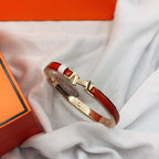 „Dream“CLASSIC HM CLIC ROTES 8MM EMAILLE-ARMBAND