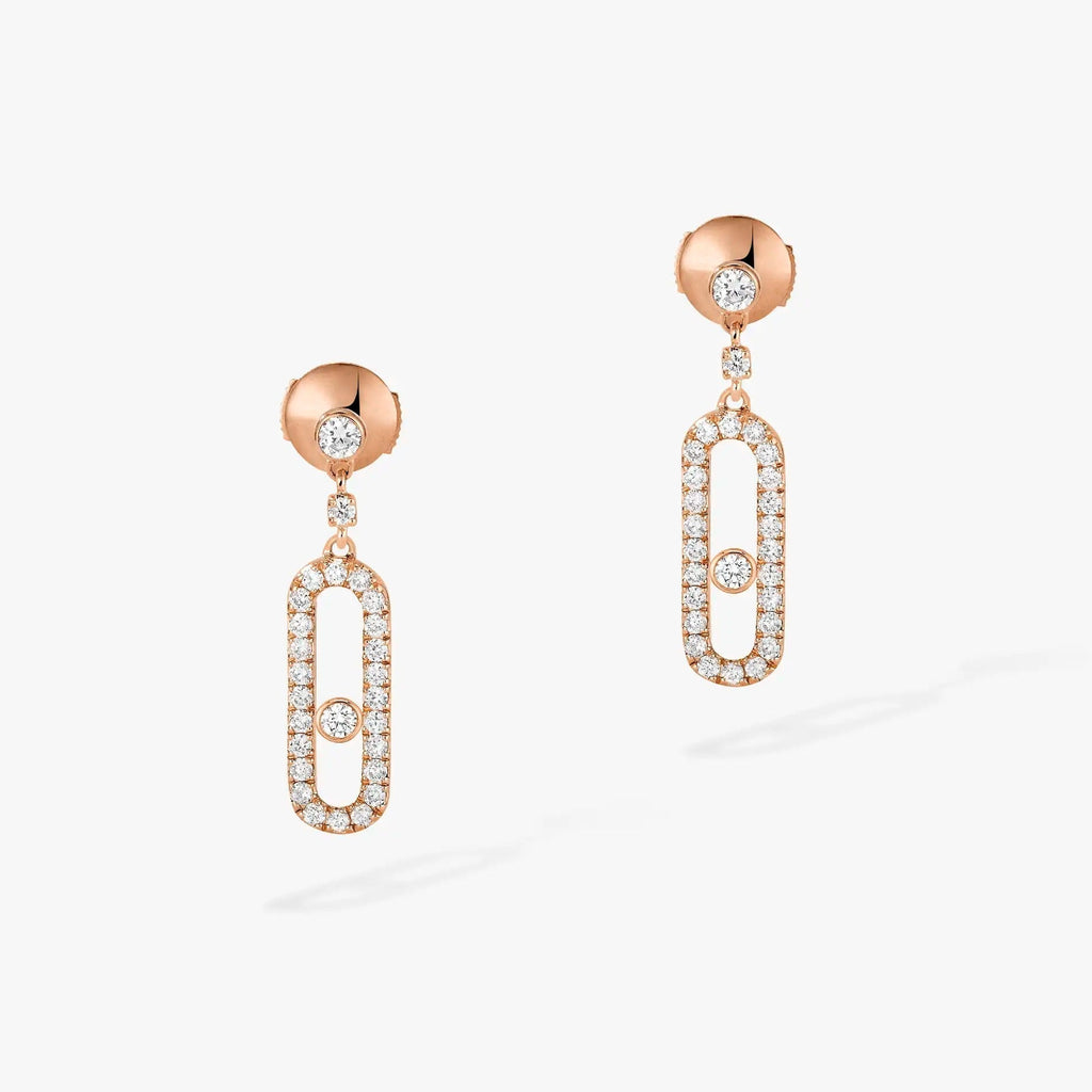 [Dream ]DORMEUSES MOVE UNO DIAMOND EARRINGS