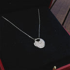 ¡®Dream¡¯AMULETTE SILVER FULL DIAMOND NECKLACE