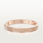 „Dream“ LOVE-Armband 6,1 mm, diamantenbesetzt, 10 große Diamanten