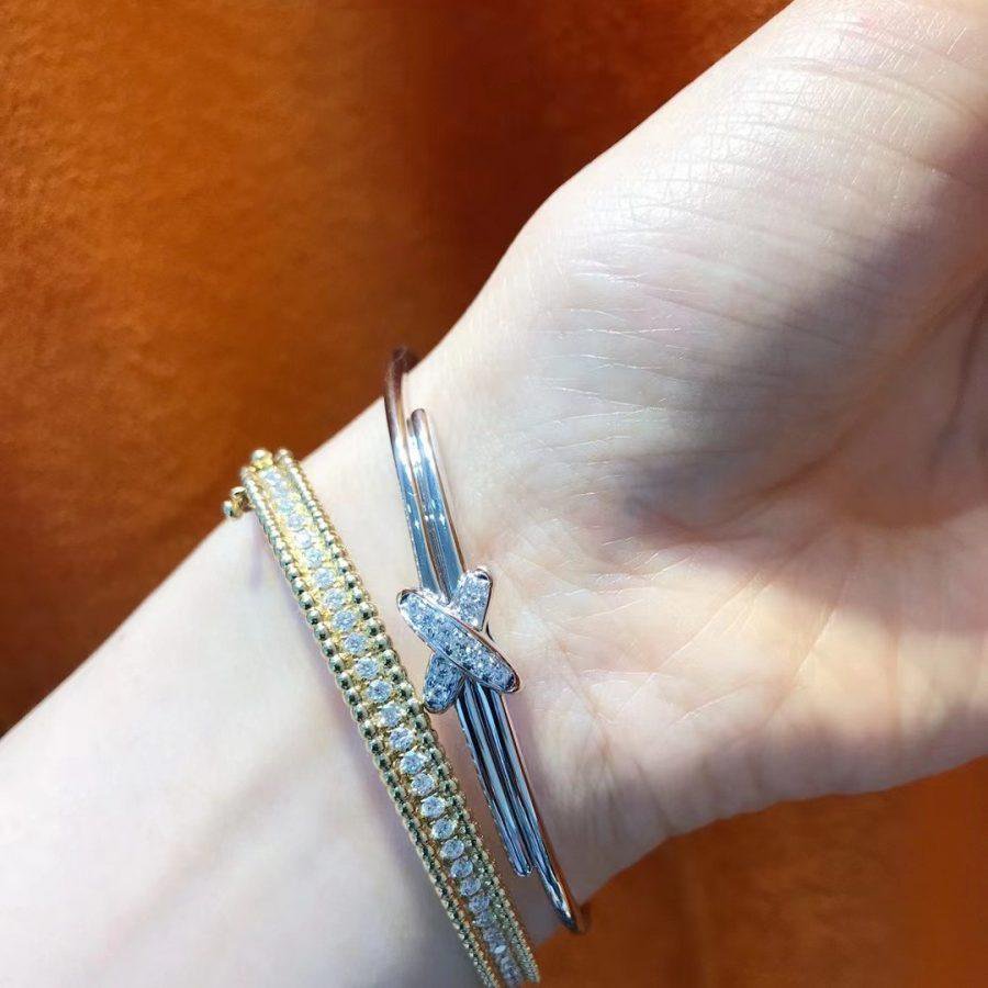 Armband-Set „Dream“ aus Silber und Diamanten