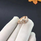 ¡®Dream¡¯JEUX DE RING PINK GOLD DIAMOND