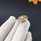 ¡®Dream¡¯JEUX DE RING PINK GOLD DIAMOND