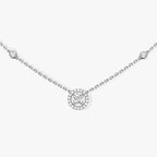 [Dream ]Diamond Necklace 0,20ct Brilliant Shape Joy