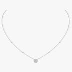 [Dream ]Diamond Necklace 0,20ct Brilliant Shape Joy