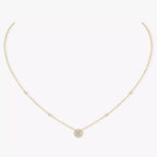 [Dream ]Diamond Necklace 0,20ct Brilliant Shape Joy