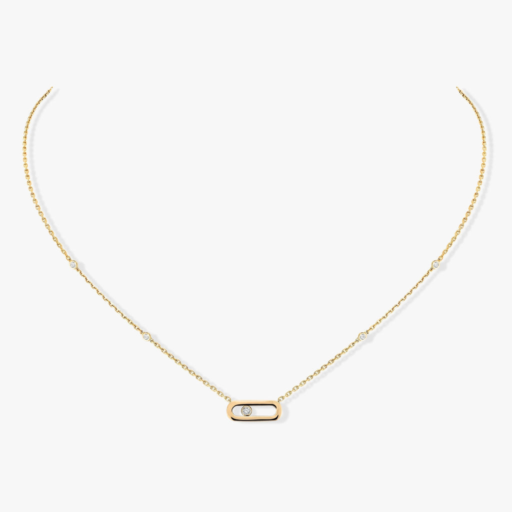 [Dream ]MOVE UNO DIAMOND NECKLACE