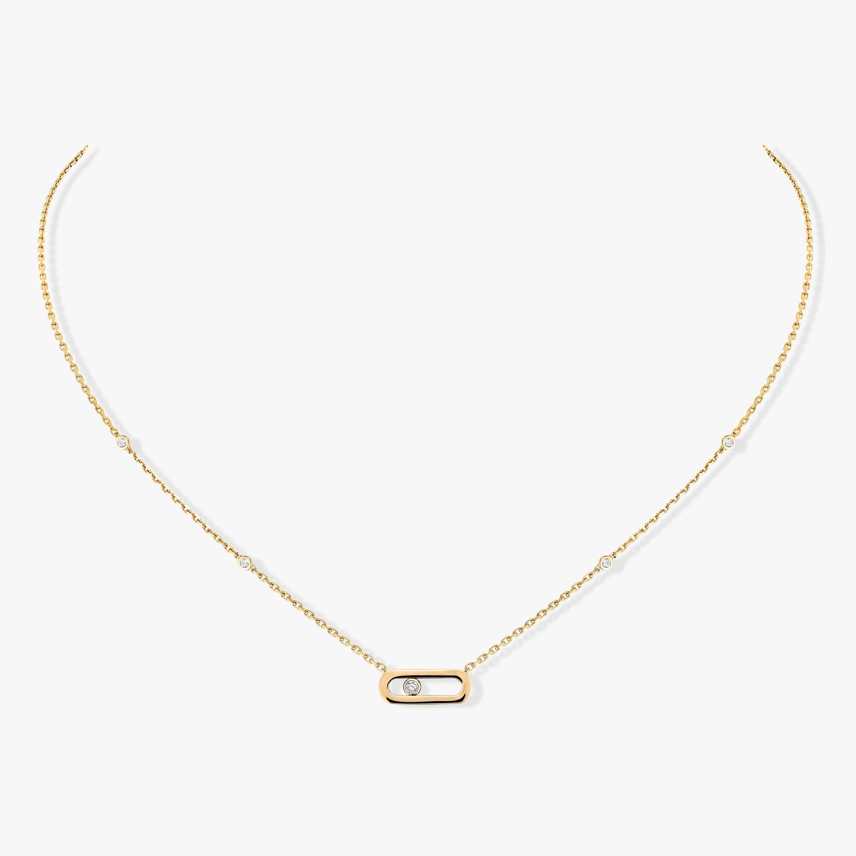 [Dream ]MOVE UNO DIAMOND NECKLACE