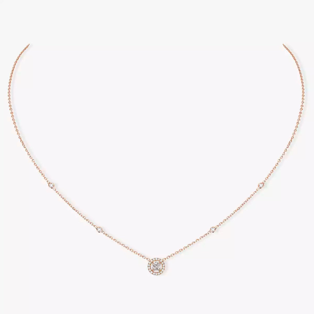 [Dream ]Diamond Necklace 0,20ct Brilliant Shape Joy
