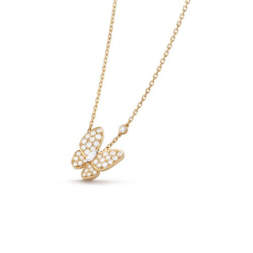„Dream“-Schmetterlings-Diamantkette