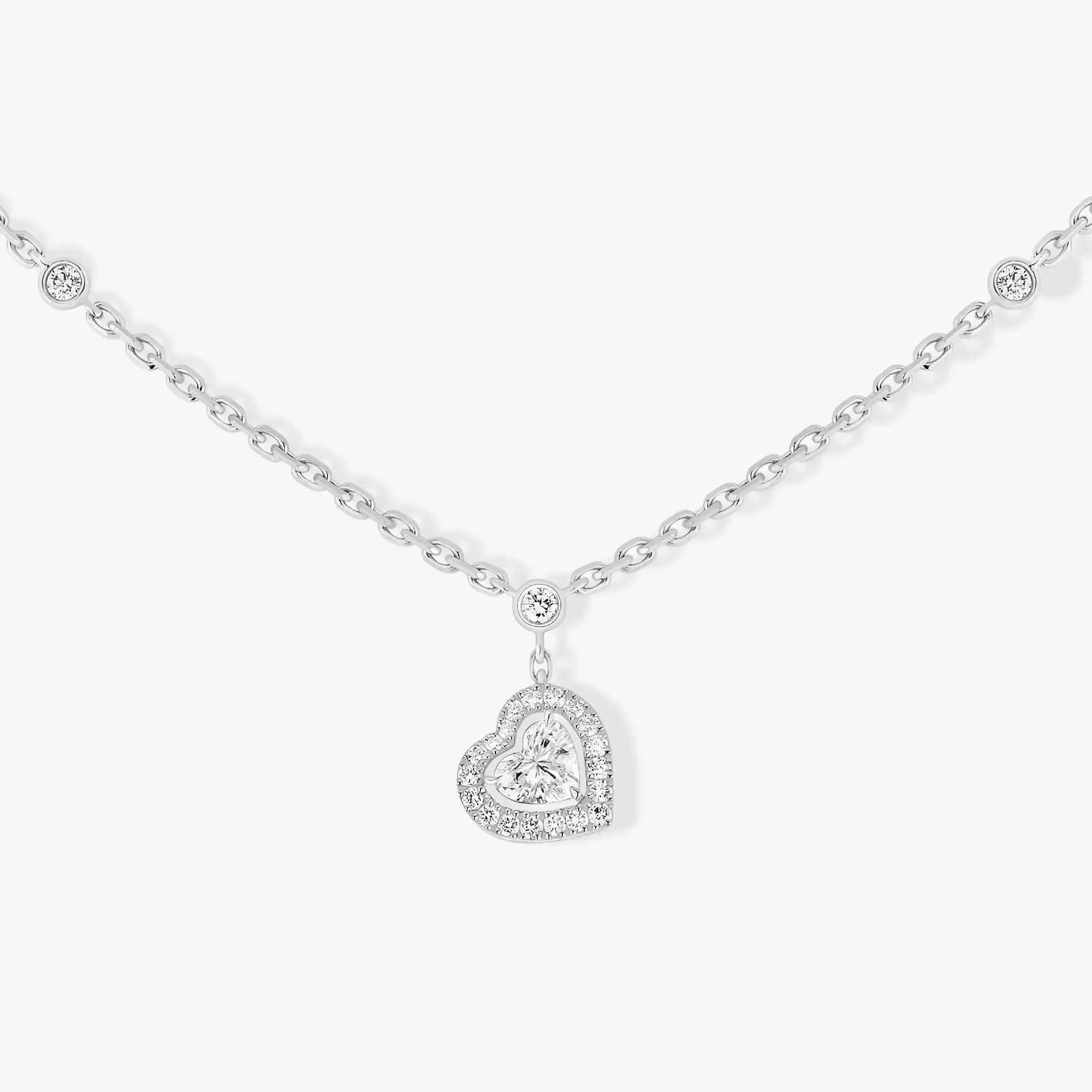 [Dream ]JOY HEART DIAMOND NECKLACE