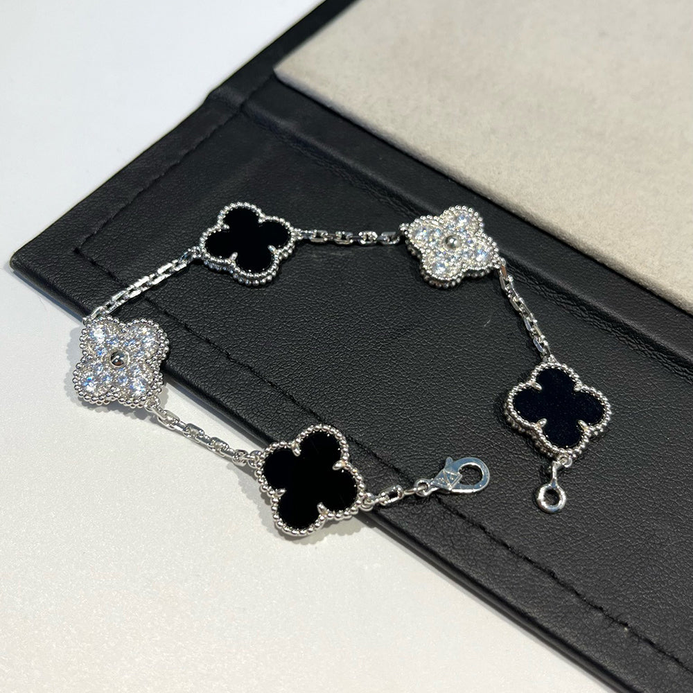 [Dream]New CLOVER 5 MOTIF ONYXS BRACELET COLLECTION