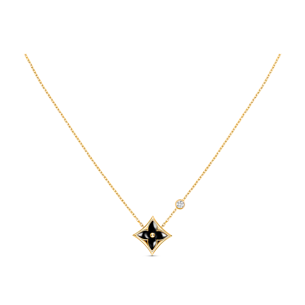 ¡®Dream¡¯STAR BLACK MOP NECKLACE